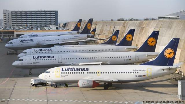 Lufthansa приготовилась сократить до 26 000 сотрудников