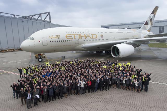 "Etihad Airways" признана лучшей авиакомпанией 2016 года по версии журнала Air Transport World.