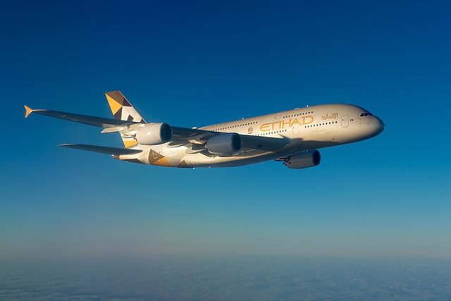 Авиакомпания Etihad Airways вводит в эксплуатацию второй самолет А380