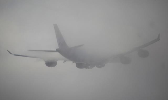 В аэропорту Ростова из-за тумана задержали и отменили 14 рейсов