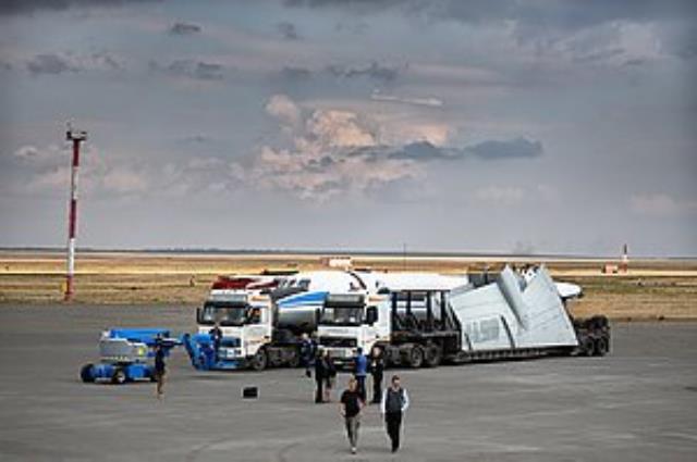 "Оренбургские авиалинии" отправили в Германию самолет Ту-134