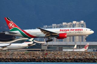 Авиакомпания "Kenya Airways" объявила о приостановке полетов в столицу Южного Судана