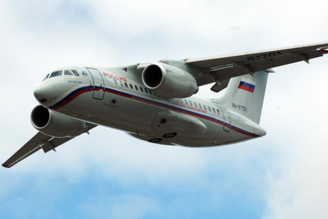 Ан-148 авиакомпании "Россия" выполнил первый рейс в Европу