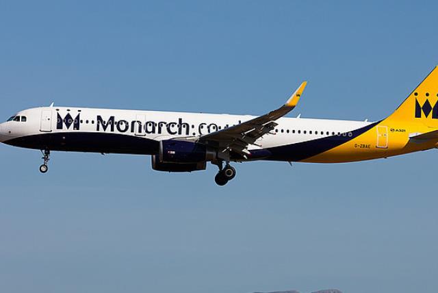 Британская авиакомпания "Monarch" возобновляет полеты в Израиль.
