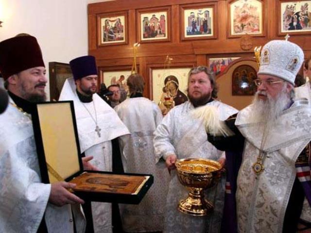 В Шереметьево освящена часовня  Святителя Николая Чудотворца