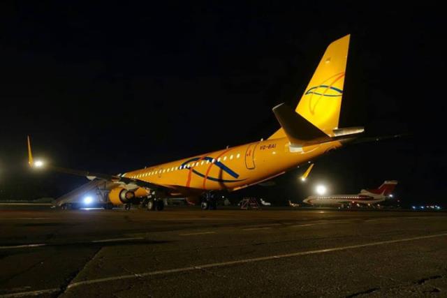 Саратовская авиакомпания Ivolga получила новый самолет Embraer