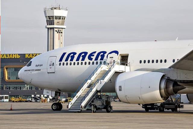 «ИрАэро» с декабря начнет летать из Казани в Москву на Boeing 777