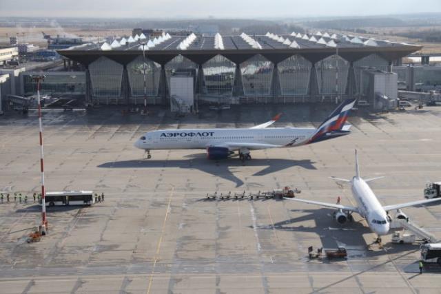 Первый Airbus A350 «Аэрофлота» прилетел в Пулково
