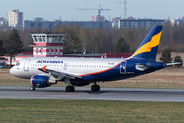 Авиакомпания "Донавиа" будет летать в "Домодедово" вместо "Внуково".