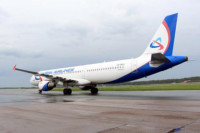 Авиакомпания "Уральские авиалинии" получила первый Airbus A321 с шарклетами