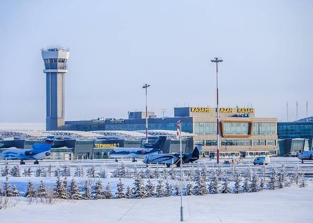 Аэропорт Казани перешел на режим работы по фактической погоде
