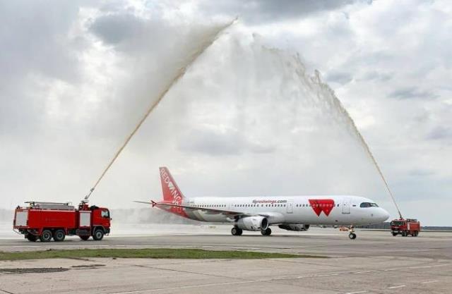 Авиакомпания Red Wings получила первый А321 в новой ливрее
