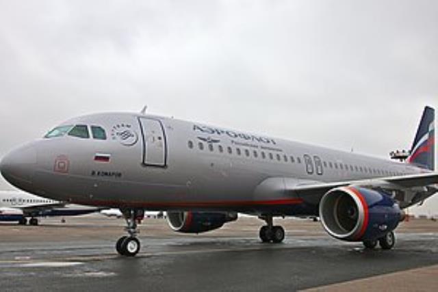 "Аэрофлот" ввел в эксплуатацию новый лайнер Airbus A320.