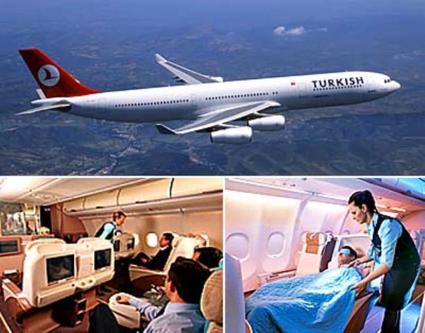 Авиакомпания Turkish Airlines вводит улучшенный бизнес-класс на московском направлении