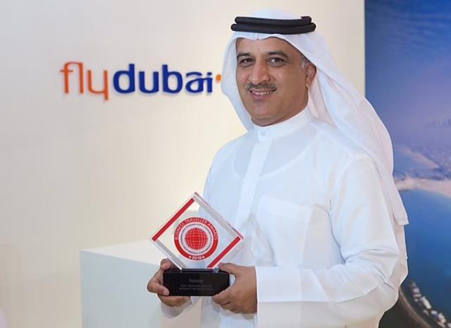 "Flydubai" победила в номинации “Лучшая региональная авиакомпания Ближнего Востока” на премии Business Traveller Middle East Awards 2015