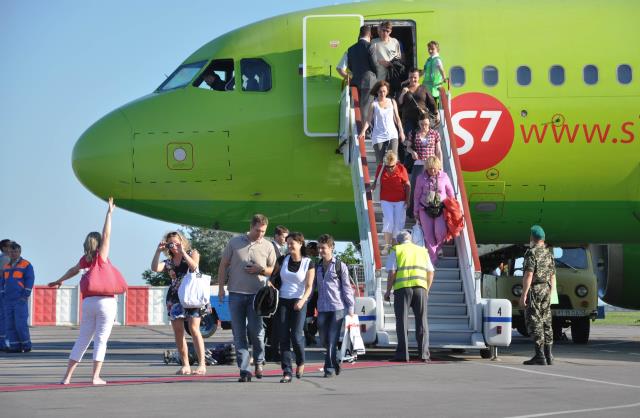 Авиакомпании группы "S7"  перевезли за июль 2016 года более 1,525 млн пассажиров