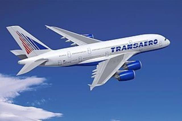 Самолет Airbus A380 для "Трансаэро" поступит в парк осенью 2015 года.
