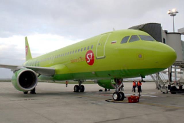 S7 Airlines установит законцовки крыла Sharklets на 2 самолета.