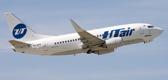 UTair полетела из Москвы в Ираклион