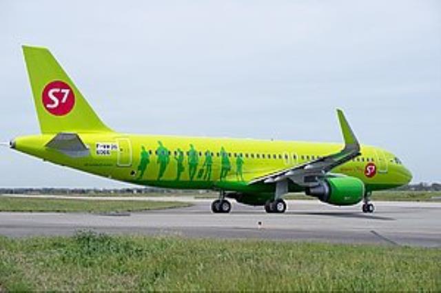 Авиакомпания "S7 Airlines" оборудовала шарклетами два самолета.