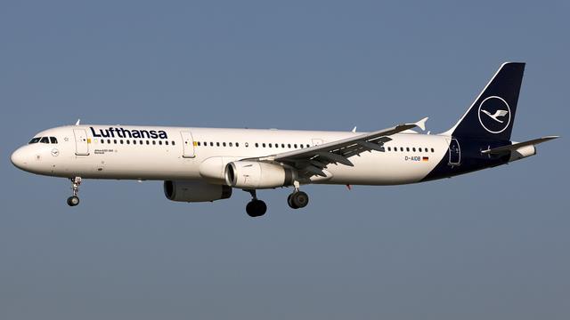 D-AIDB:Airbus A321:Lufthansa