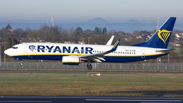 EI-EVB:Boeing 737-800:Ryanair