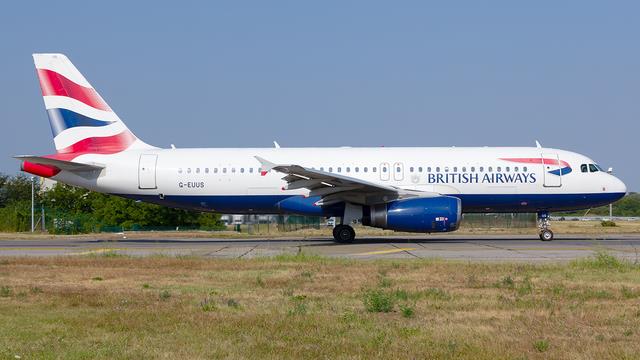 G-EUUS:Airbus A320-200:British Airways