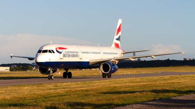 G-EUXI:Airbus A321:British Airways