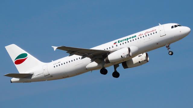 LZ-LAD:Airbus A320-200:Bulgarian Air Charter
