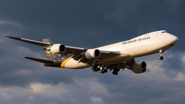N622UP:Boeing 747-800:UPS Airlines