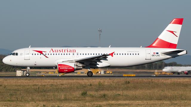 OE-LXC:Airbus A320-200:Austrian Airlines