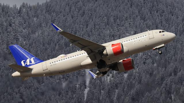 SE-ROC:Airbus A320:Scandinavian Airlines (SAS)