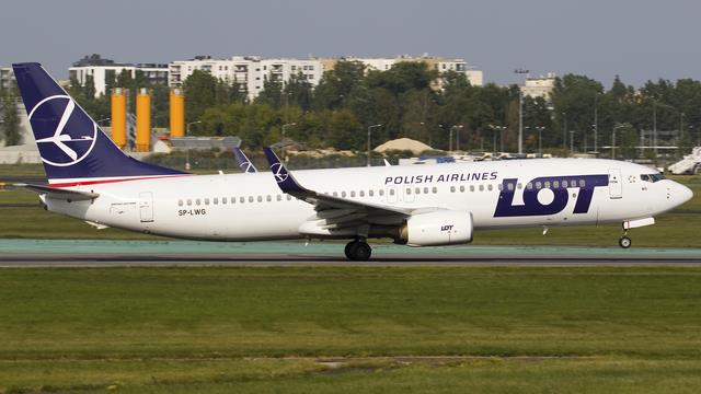 SP-LWG:Boeing 737-800:LOT Polish Airlines