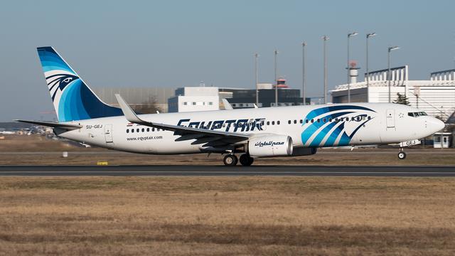 SU-GEJ:Boeing 737-800:EgyptAir