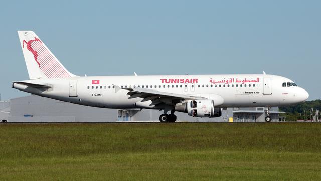 TS-IMF:Airbus A320-200:Tunisair
