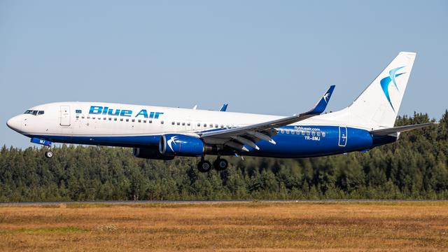 YR-BMJ:Boeing 737-800:Blue Air
