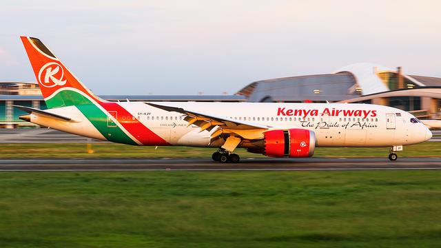 5Y-KZF::Kenya Airways