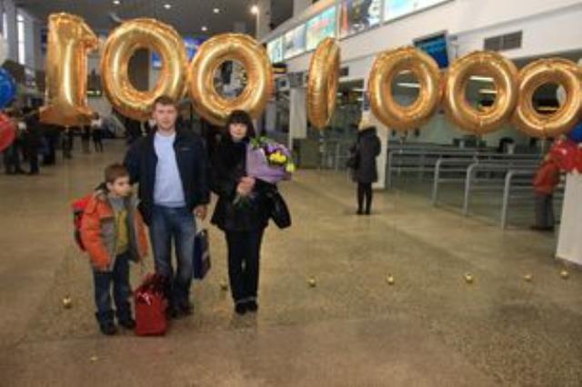 Аэропорт Рощино обслужил миллионного  пассажира